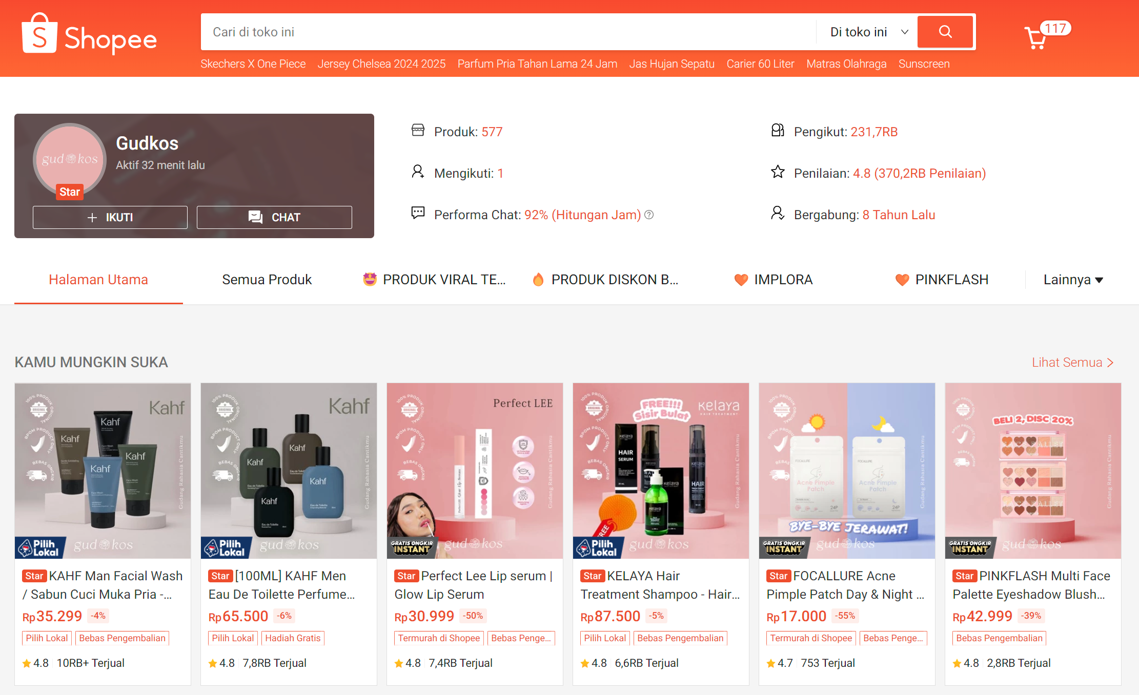 Shopee Screenshot 1